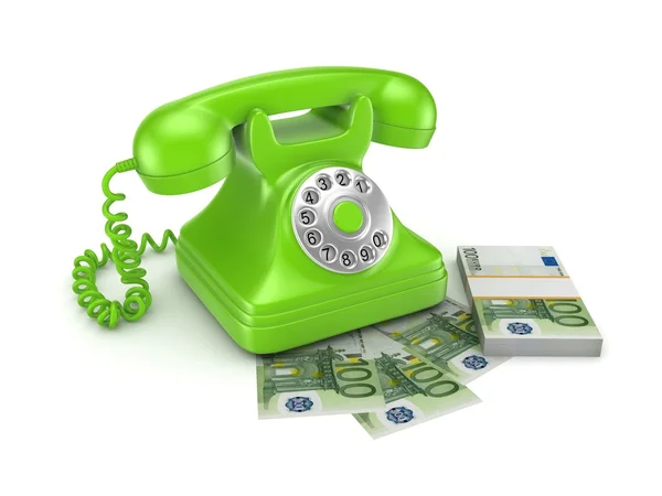 Vintage telephone — Stock Photo, Image