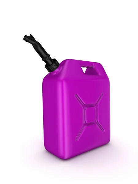 Färgglada bensin jerrycan. — Stockfoto