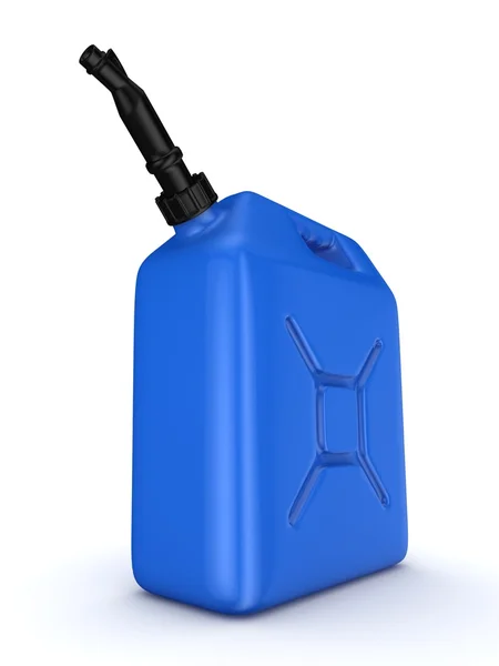 Colorful gasoline jerrycan. — Stock Photo, Image