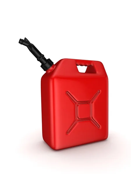 Colorful gasoline jerrycan. — Stock Photo, Image