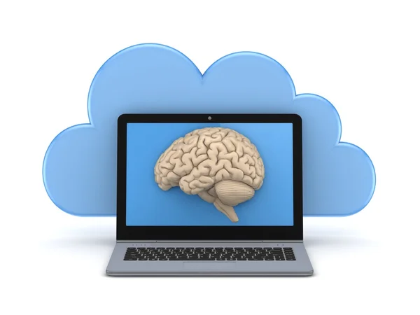 Cloud computing-concept. — Stockfoto