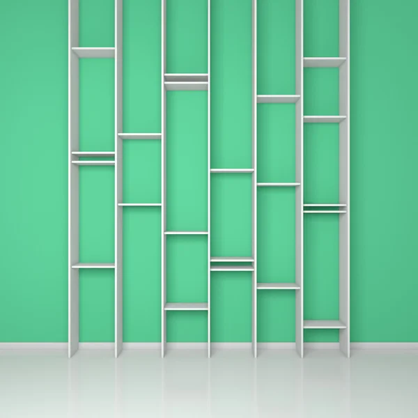 Modern shelves. — Stock Photo, Image