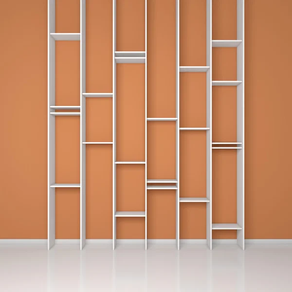 Modern shelves. — Stock Photo, Image