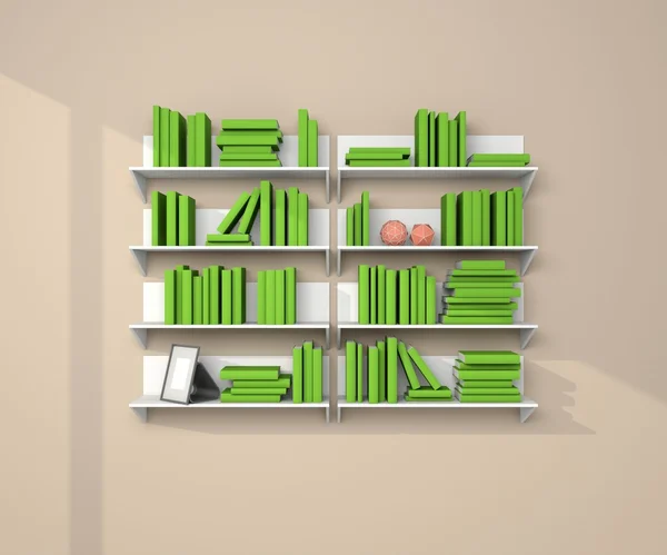 Libreria moderna . — Foto Stock