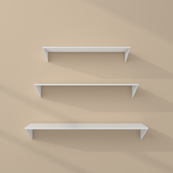 Трехмерные современные полки
.