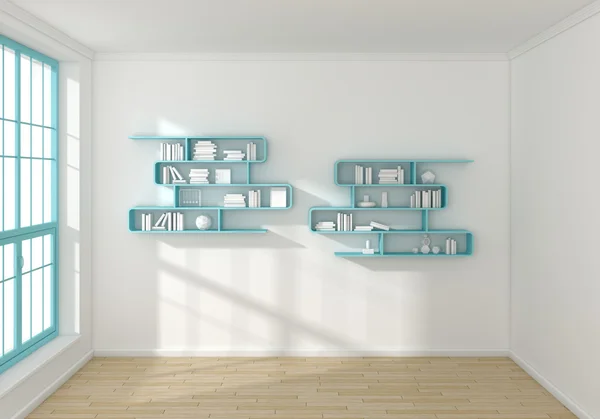 3D vykreslení interiéru. — Stock fotografie