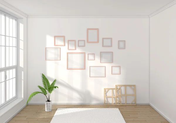 3d rendered interior composition — Stock Photo, Image