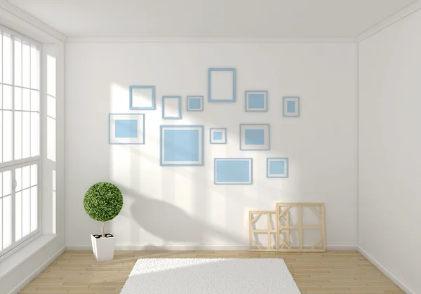 3d rendered interior composition — Stock Photo, Image