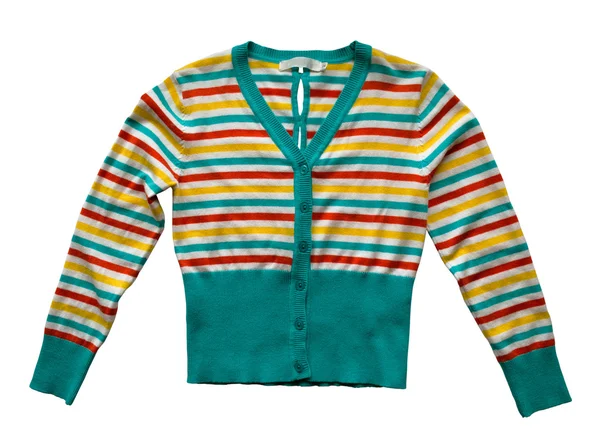 Child stripy sweater. — Stock Photo, Image