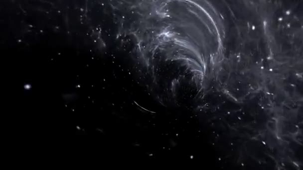 Túnel da galáxia — Vídeo de Stock