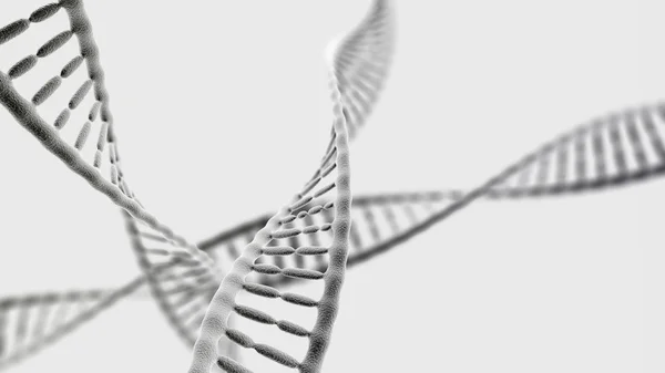 A világos háttér DNS láncok Jogdíjmentes Stock Fotók