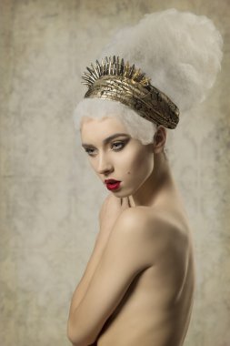 sanatsal moda stil kadınla 