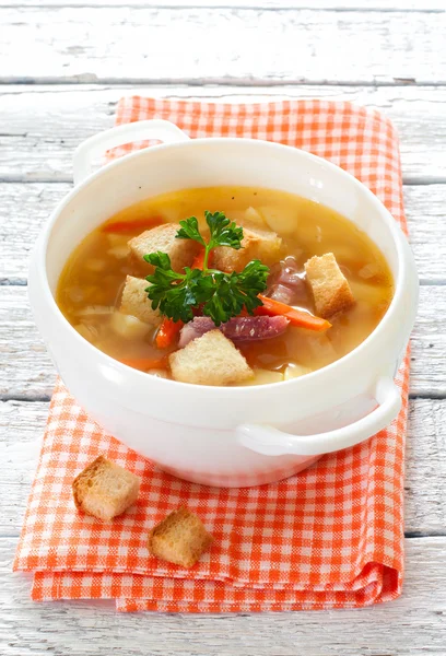 Zuppa di piselli — Foto Stock