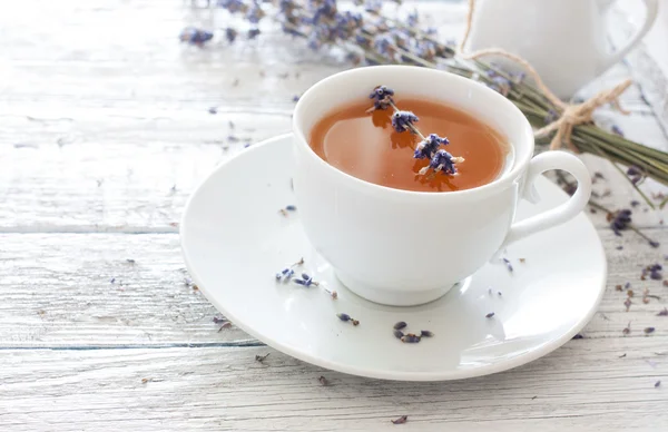 Lavendel te — Stockfoto