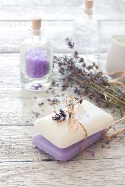 Lavander Wellness Set — Stockfoto