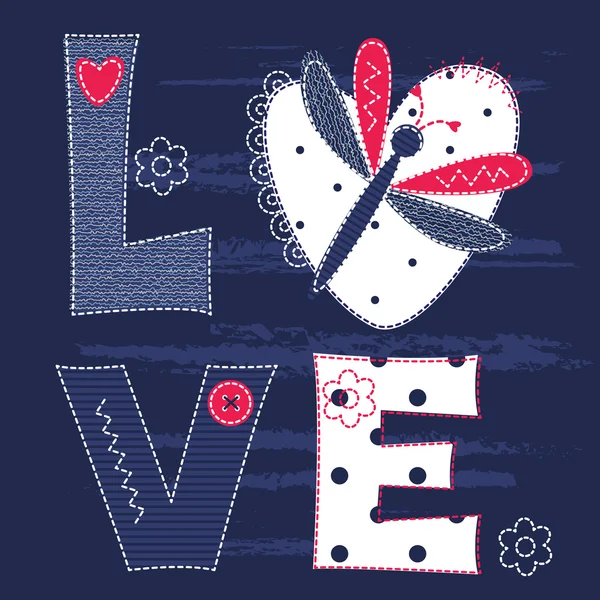 Şirin Bebek arka plan ile mektup ve yusufçuk