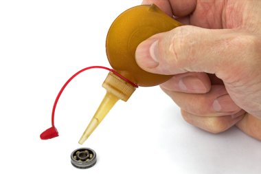 Master bir izole bir oiler kullanarak eski taşıyan yağlar 