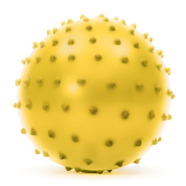 Çocuk topu, beyaz arka plan üzerinde izole