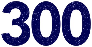 300, 300, 300, yıldız gökyüzü taklidi, beyaz arkaplanda izole edilmiş, 3D görüntüleme