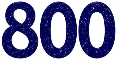 800, 800, yıldız gökyüzü taklidi, beyaz arka planda izole edilmiş, 3 boyutlu.