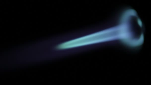 燃烧的蓝色火焰 — 图库视频影像