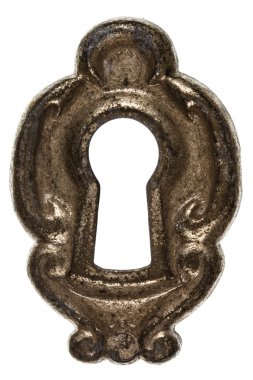 Keyhole, isolated on white background clipart