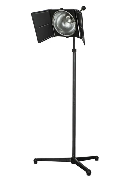 Photo studio lighting equipment, isolated on white background — Stock Photo, Image