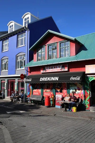 Downtown distriktet Reykjavik — Stockfoto