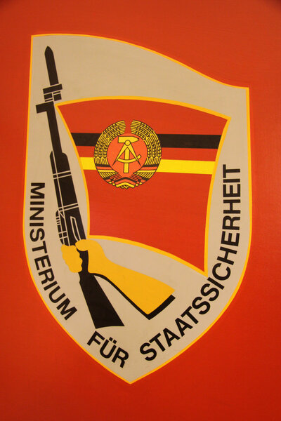 Stasi Flag closeup