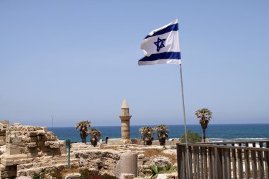 Caesarea in Israel clipart
