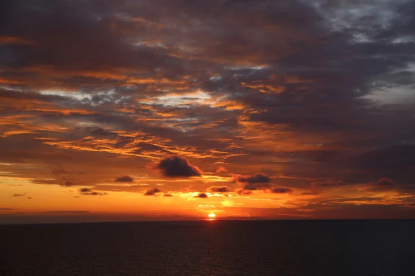 Sunset on Sea — Stock Photo, Image