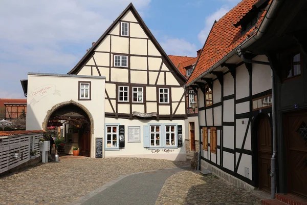 Quedlinburg w Niemczech — Zdjęcie stockowe