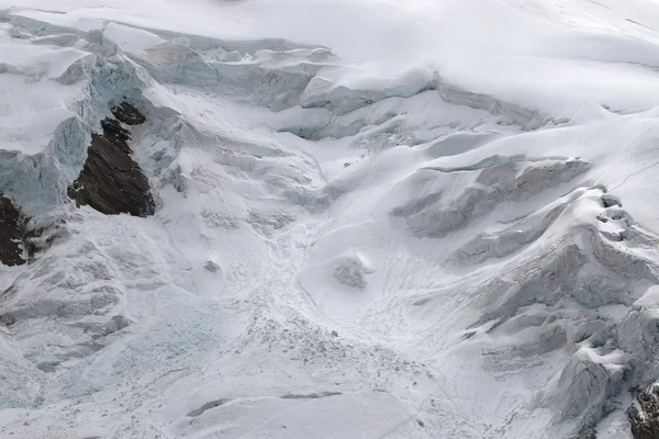 Weissmies παγετώνας κινηματογράφηση σε πρώτο πλάνο — Φωτογραφία Αρχείου