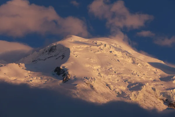 Cimeira de Mont Blanc — Fotografia de Stock