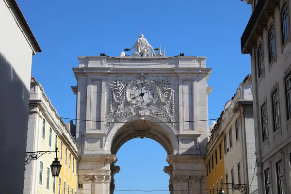 Praça Comercio yapmak. Lizbon — Stok fotoğraf