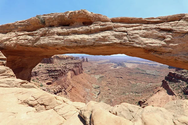 Mesa Arch Dans Parc National Des Canyonlands Dans Utah États — Photo