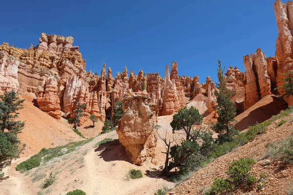 Kőképződés Bryce Canyon Nemzeti Parkban Utah Ban Egyesült Államok — Stock Fotó