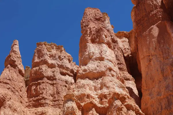Bryce Canyon Ulusal Parkı 'nda kaya oluşumu. Utah. ABD