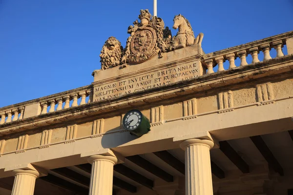 Tidigare Huvudgarde Byggnad Belägen Georges Square Mot Grand Masters Palace — Stockfoto