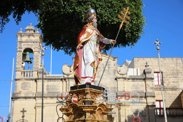 Victoria Malta Agosto 2019 Catedral Assunção Victoria Gozo Malta — Fotografia de Stock