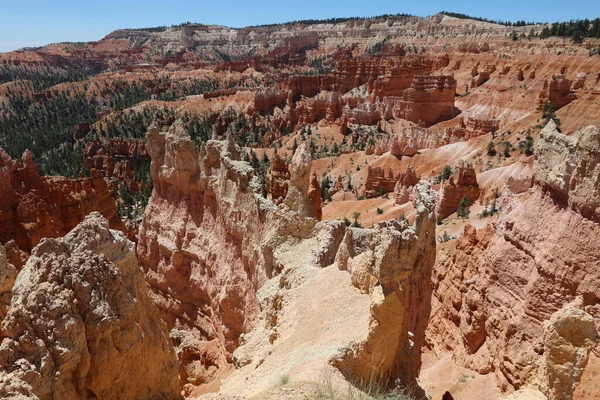 Kőképződés Bryce Canyon Nemzeti Parkban Utah Ban Egyesült Államok — Stock Fotó