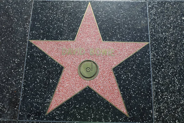 Los Angeles Usa Lipca 2017 David Bowie Star Hollywood Walk — Zdjęcie stockowe