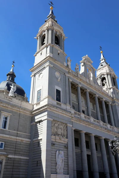 Catedral Almudena Madrid Espanha Europa — Fotografia de Stock