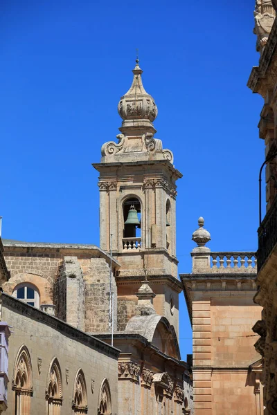 Mdina Daki Paul Metropolitan Katedrali Malta — Stok fotoğraf