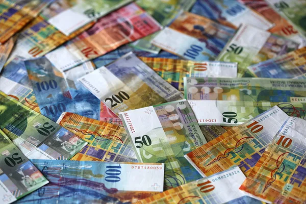 Swiss Franc — Stock Photo, Image