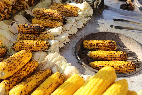 Prażonej kukurydzy — Zdjęcie stockowe