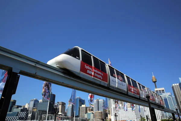 Monorail v Sydney Royalty Free Stock Obrázky