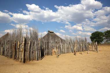 Namibian Village clipart