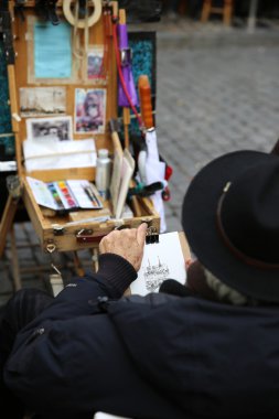 Tertre Meydanı. Paris