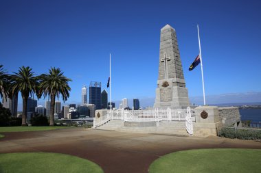 Kings Park Savaş Anıtı. Perth